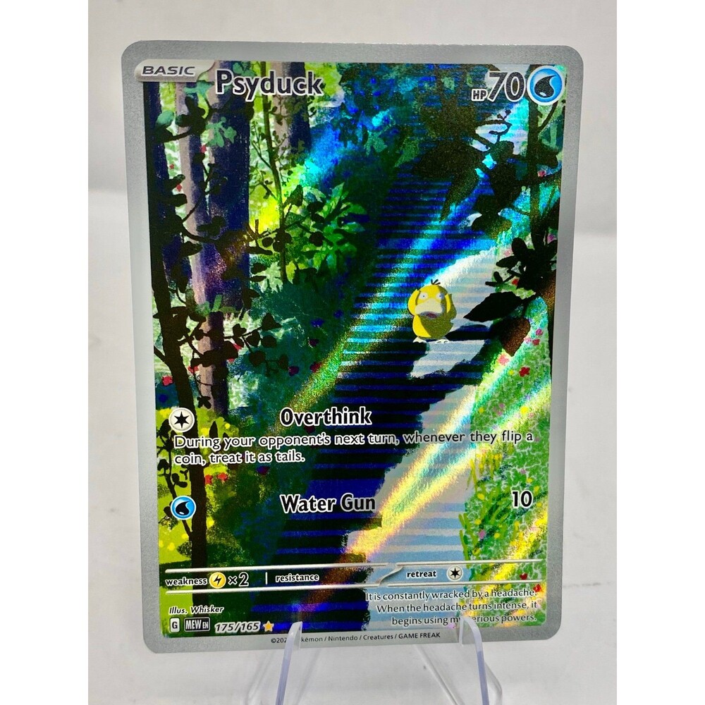Psyduck Holo Illustration Rare SV: Scarlet & Violet 151 175/165 NM English